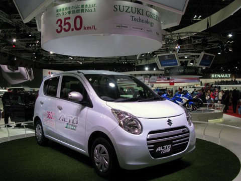 SUZUKI  ガソリン車トップの好燃費技術。相反しないはずの安全装備の欠落