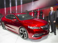 2015 Acura TLX Prototype Introduced at 2014 NAIAS