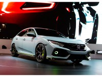 Civic Hatchback Prototype at Geneva Motor Show 2016