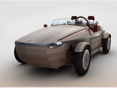 トヨタ、「木」でつくったクルマのコンセプトカーを「ミラノデザインウィーク」出展
