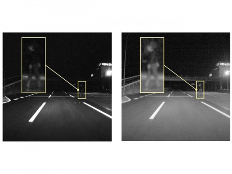デンソー、ソニーの画像センサーを採用し、夜間でも歩行者認識を可能に