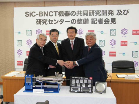 がん治療に大きな期待。京都でSiCを活用した中性子捕捉療法の機器開発始まる