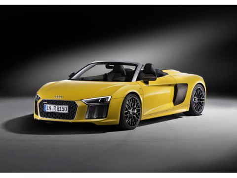 AudiのスーパースポーツR8のオープントップモデル発売開始。2618万円