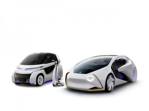 トヨタ、近未来のモビリティを3機種構成で提案、東京モーターショーで