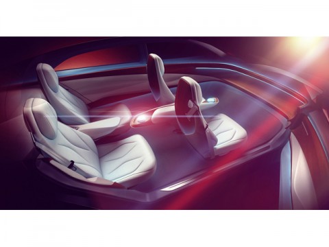 VW、デジタルショーファー搭載の電気自動車を世界初公開。ジュネーブショー