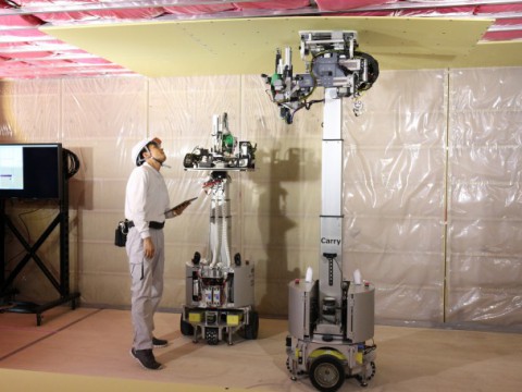 建設業界でロボット開発ラッシュ。積水ハウスが住宅施工のサービスロボットを実用化に向けて開発