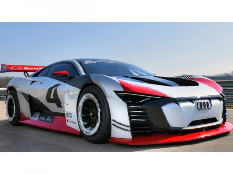 ゲームのために開発した「Audi e-tron Vision Gran Turismo」日本初登場