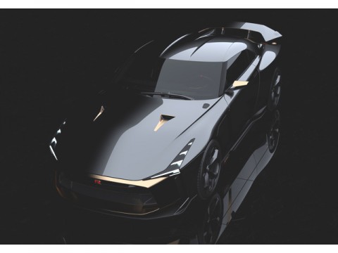 次期GT-Rなのか？　「Nissan GT-R50 by Italdesign」を7月公開