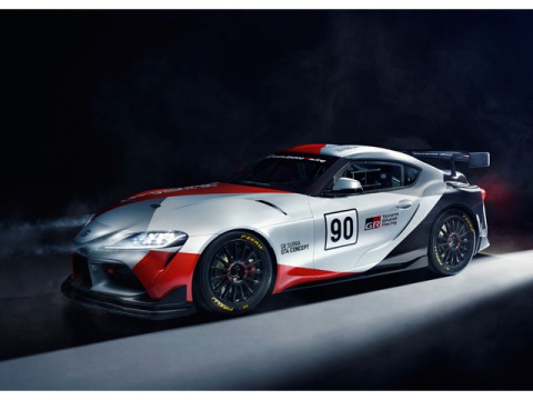 トヨタ、モータースポーツ参戦カスタマーに向け「GR Supra GT4 Concept」公開