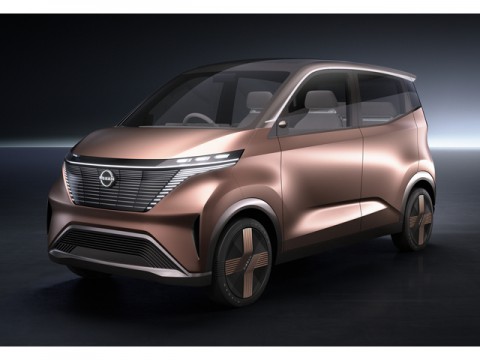 日産、軽自動車規格のなかで結実させる新型EVコンセプト「ニッサンIMk」公開