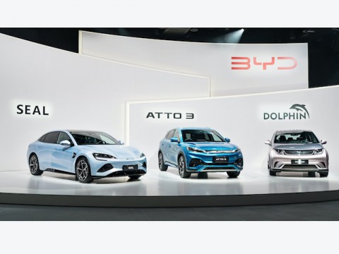 中国最大手EVメーカーのBYD　日本国内で乗用車販売に乗り出す　まず3車種展開
