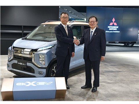 三菱自、三菱UFJ銀とEV販売提携　取引先・脱炭素支援と銘打ち三菱軽EVの販促