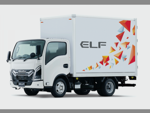いすゞ、小型トラックのベストセラー「エルフ」を全面刷新　EVトラックをラインアップ