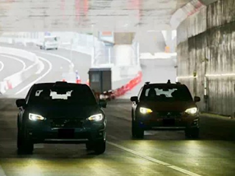 鹿島建設とSUBARU、路車協調型自動運転の実証実験、万博アクセス線・阪神高速道路で開始