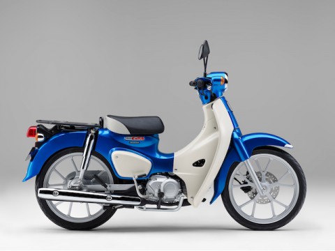 HONDA、4月の原付法規制に合わせて原付一種の新基準に適合したCUB4機種発表
