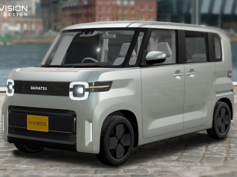 DAIHATSU、JMSで次世代軽自動車の最適解でコンセプトモデル「Daihatsu K-VISION」発表