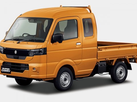 SUZUKI、軽規格“働くクルマ”のベストセラー「キャリイ」シリーズ、久々マイナーチェンジして刷新
